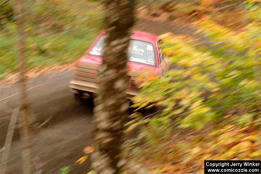 Levi Johnson / Griffin Johnson BMW 325e on SS15, Double Trouble.