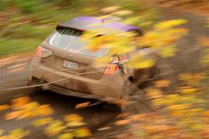 Silas Himes / Charlotte Himes Subaru WRX STi on SS15, Double Trouble.