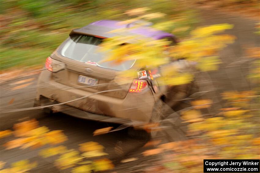 Silas Himes / Charlotte Himes Subaru WRX STi on SS15, Double Trouble.