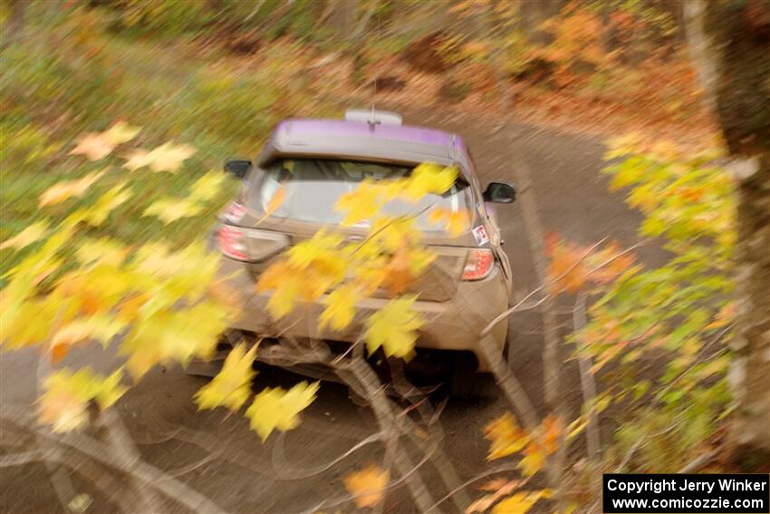 Silas Himes / Charlotte Himes Subaru WRX STi on SS15, Double Trouble.