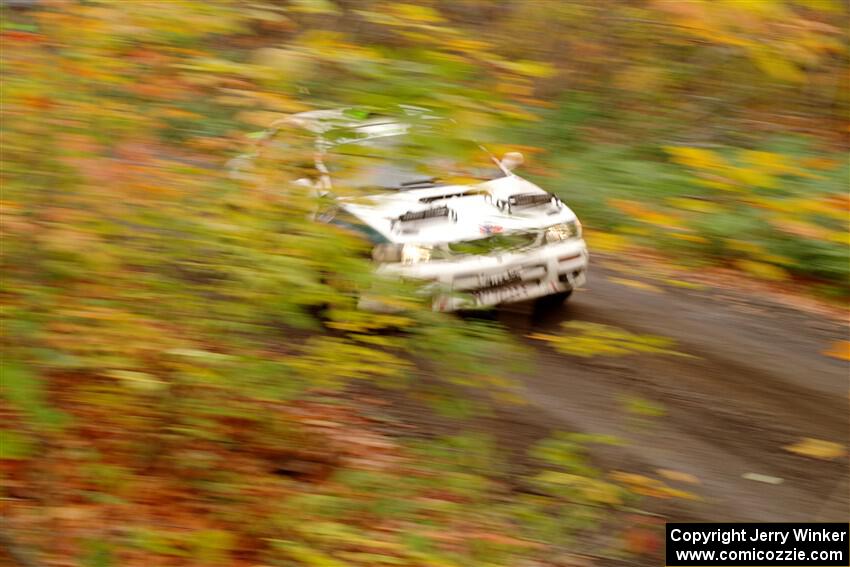 Jordon Haberer / Drew Staples Subaru Impreza on SS15, Double Trouble.