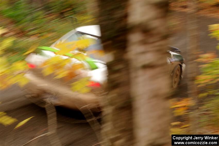 Jordon Haberer / Drew Staples Subaru Impreza on SS15, Double Trouble.