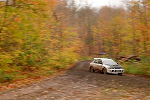 Aidan Hicks / John Hicks Subaru Impreza Wagon on SS15, Double Trouble.