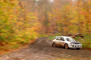 Aidan Hicks / John Hicks Subaru Impreza Wagon on SS15, Double Trouble.