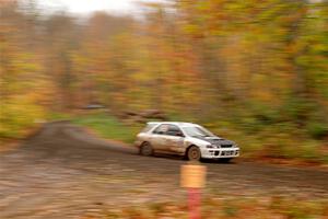 Aidan Hicks / John Hicks Subaru Impreza Wagon on SS15, Double Trouble.