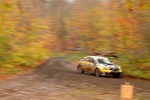 Colin Schulz / Jake Carlson Subaru WRX STi on SS15, Double Trouble.