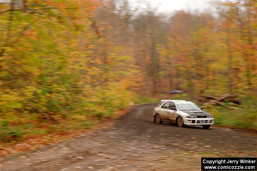 Aidan Hicks / John Hicks Subaru Impreza Wagon on SS15, Double Trouble.