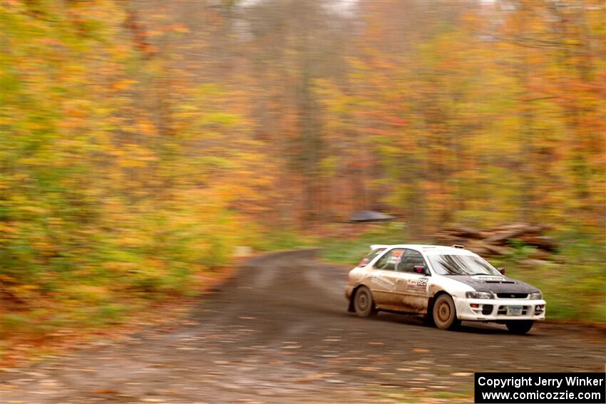 Aidan Hicks / John Hicks Subaru Impreza Wagon on SS15, Double Trouble.