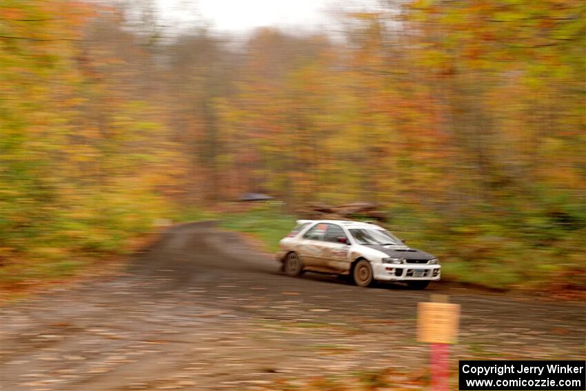 Aidan Hicks / John Hicks Subaru Impreza Wagon on SS15, Double Trouble.