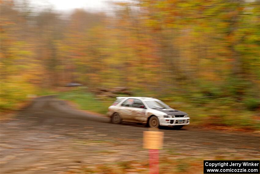 Aidan Hicks / John Hicks Subaru Impreza Wagon on SS15, Double Trouble.