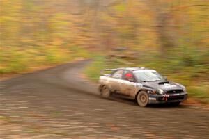 John Farrow / Michael Farrow Subaru WRX on SS15, Double Trouble.