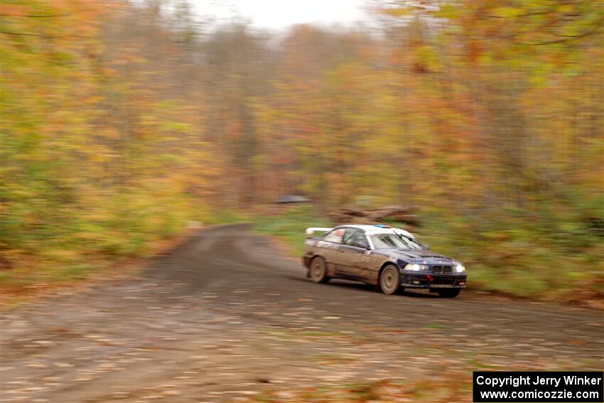 Ryan George / Heather Stieber-George BMW M3 on SS15, Double Trouble.