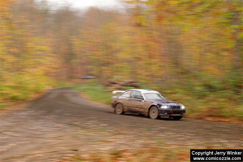 Ryan George / Heather Stieber-George BMW M3 on SS15, Double Trouble.