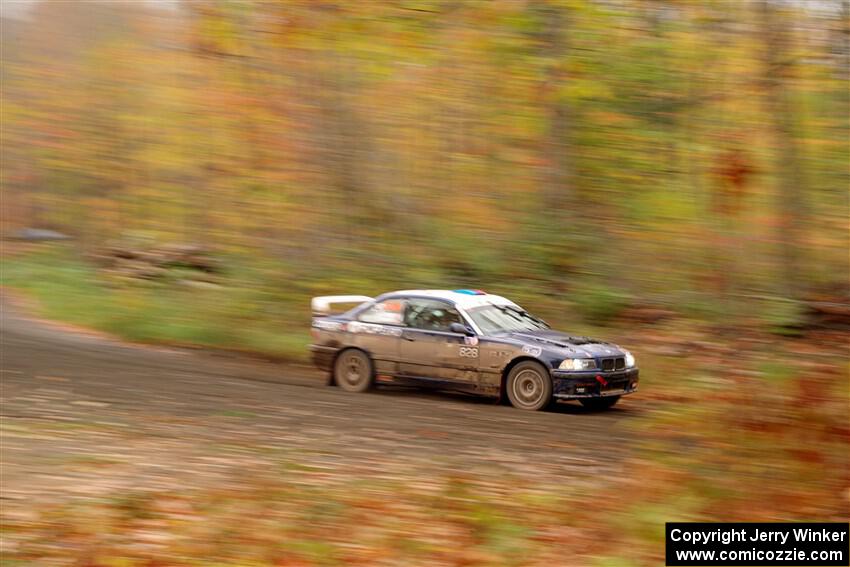 Ryan George / Heather Stieber-George BMW M3 on SS15, Double Trouble.