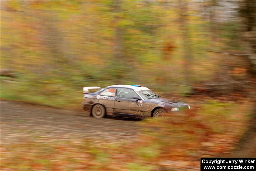 Ryan George / Heather Stieber-George BMW M3 on SS15, Double Trouble.