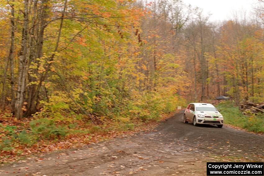 Steve Bis / Kelly Keefe VW Golf R on SS15, Double Trouble.