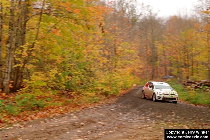 Steve Bis / Kelly Keefe VW Golf R on SS15, Double Trouble.