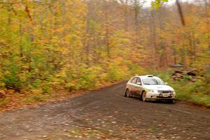 Sam Jacques / Trevor LaCombe Subaru Impreza on SS15, Double Trouble.