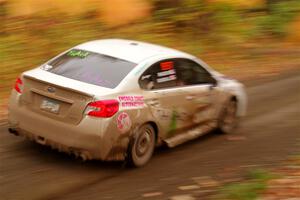 Jamey Randall / Andrew Rausch Subaru WRX on SS15, Double Trouble.