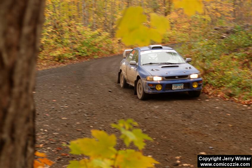 Corey Morris / Josh Nykanen Subaru Impreza on SS15, Double Trouble.