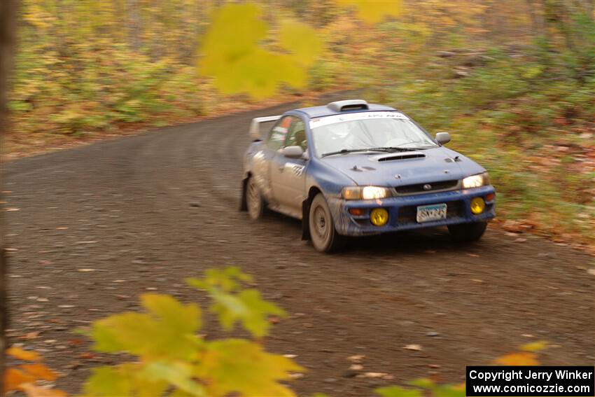 Corey Morris / Josh Nykanen Subaru Impreza on SS15, Double Trouble.