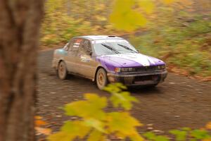 Michael Miller / Angelica Miller Mitsubishi Galant VR-4 on SS15, Double Trouble.