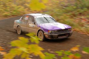 Michael Miller / Angelica Miller Mitsubishi Galant VR-4 on SS15, Double Trouble.