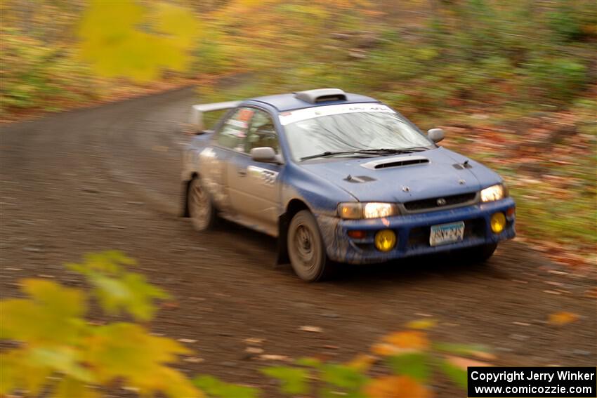 Corey Morris / Josh Nykanen Subaru Impreza on SS15, Double Trouble.