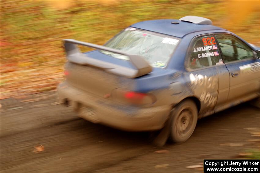 Corey Morris / Josh Nykanen Subaru Impreza on SS15, Double Trouble.