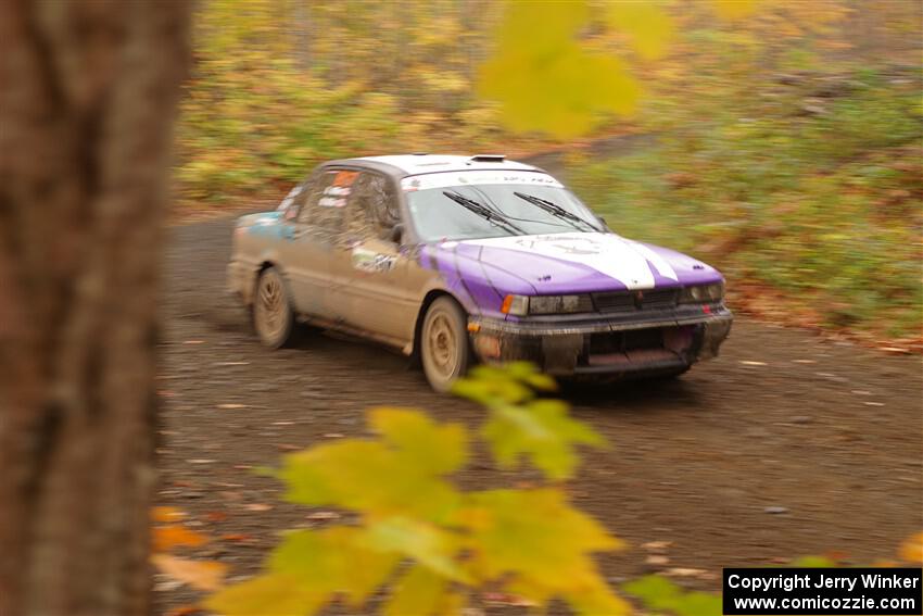 Michael Miller / Angelica Miller Mitsubishi Galant VR-4 on SS15, Double Trouble.