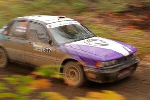 Michael Miller / Angelica Miller Mitsubishi Galant VR-4 on SS15, Double Trouble.