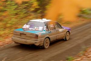 Michael Miller / Angelica Miller Mitsubishi Galant VR-4 on SS15, Double Trouble.