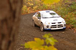 Doug B. Shepherd / Chris LaBaere Dodge SRT-4 on SS15, Double Trouble.