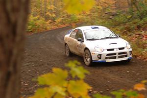 Doug B. Shepherd / Chris LaBaere Dodge SRT-4 on SS15, Double Trouble.