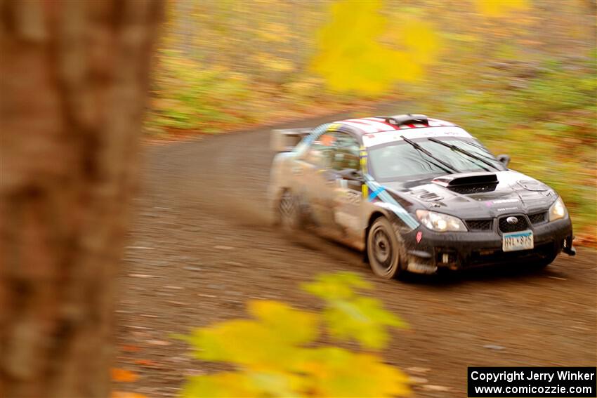 Matt James / Jackie James Subaru Impreza on SS15, Double Trouble.