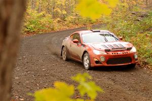 Chris Nonack / Sara Nonack Subaru BRZ on SS15, Double Trouble.