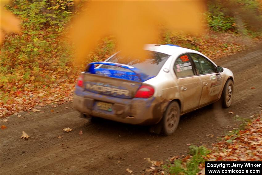 Doug B. Shepherd / Chris LaBaere Dodge SRT-4 on SS15, Double Trouble.