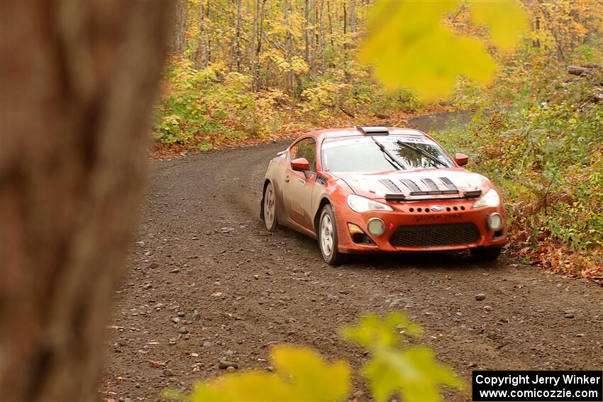 Chris Nonack / Sara Nonack Subaru BRZ on SS15, Double Trouble.