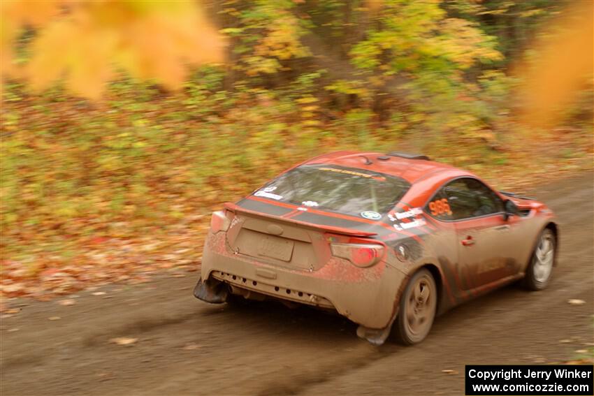 Chris Nonack / Sara Nonack Subaru BRZ on SS15, Double Trouble.