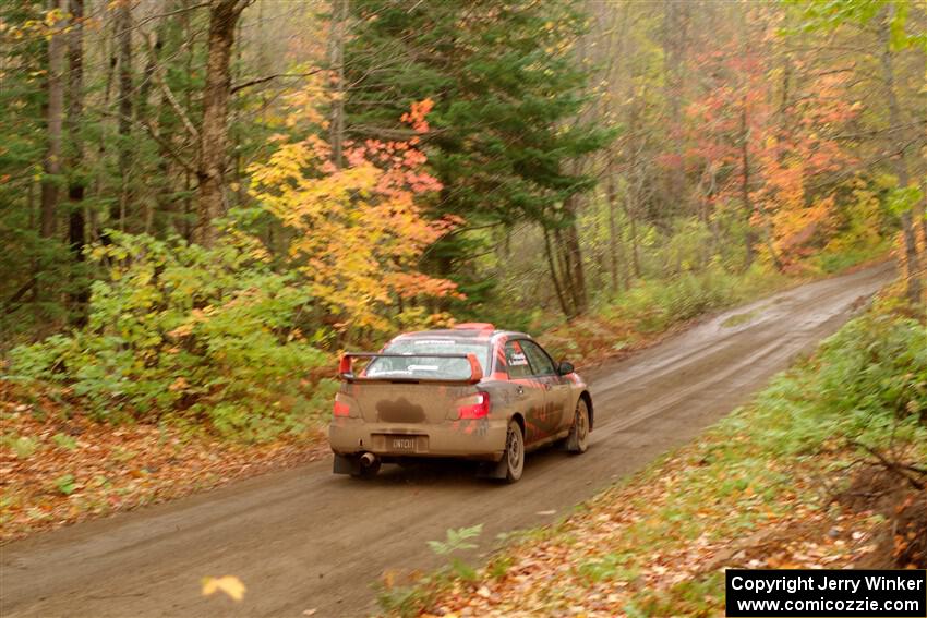 Gabe Jacobsohn / Ian Nelson Subaru WRX STi on SS15, Double Trouble.