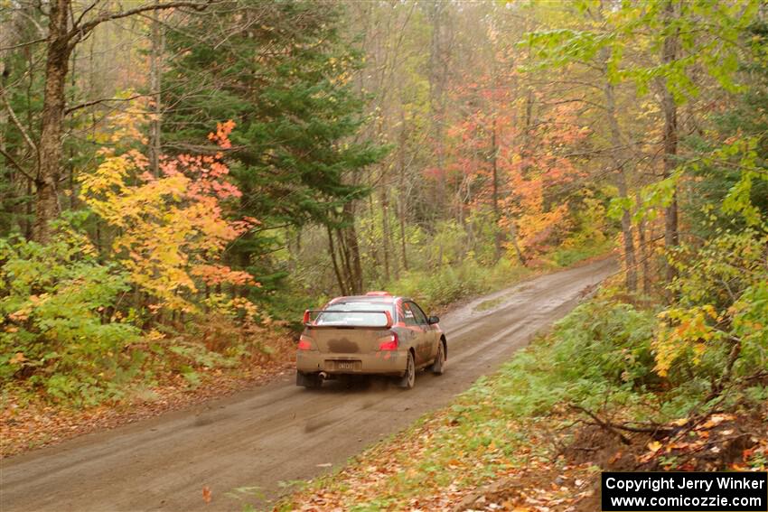 Gabe Jacobsohn / Ian Nelson Subaru WRX STi on SS15, Double Trouble.