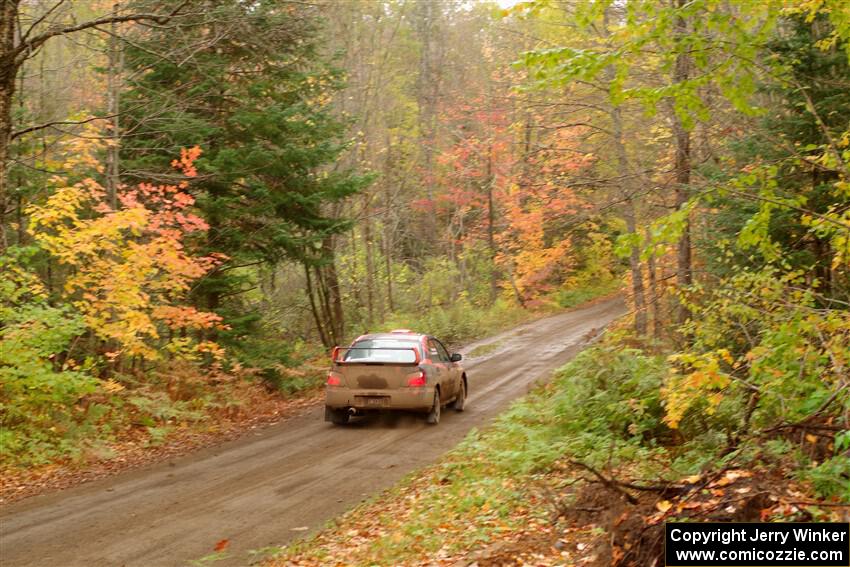 Gabe Jacobsohn / Ian Nelson Subaru WRX STi on SS15, Double Trouble.