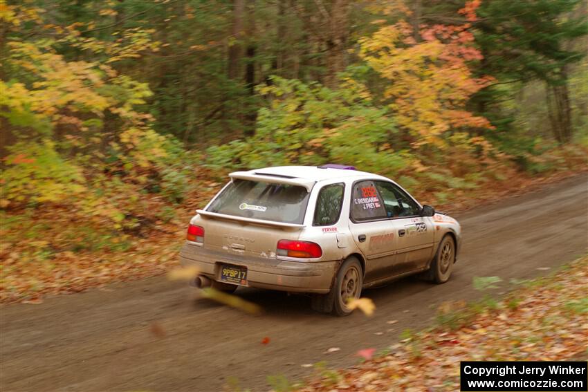 Camden Sheridan / Jeremy Frey Subaru Impreza Outback Sport on SS15, Double Trouble.