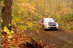 Jonathon Nagel / Liz Austin Subaru Impreza 2.5RS on SS15, Double Trouble.