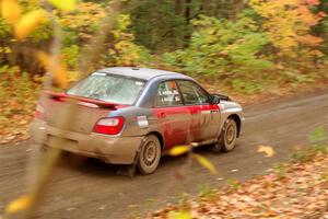 Jonathon Nagel / Liz Austin Subaru Impreza 2.5RS on SS15, Double Trouble.