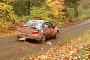 Jonathon Nagel / Liz Austin Subaru Impreza 2.5RS on SS15, Double Trouble.