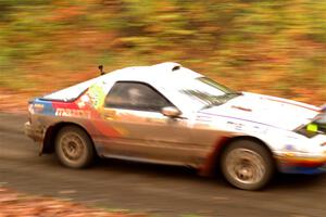 Kevin Schmidt / Kyle Roberts Mazda RX-7 on SS15, Double Trouble.