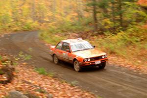 Kevin Brolin / Jim Spoth BMW 325i on SS15, Double Trouble.