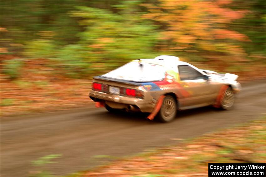 Kevin Schmidt / Kyle Roberts Mazda RX-7 on SS15, Double Trouble.