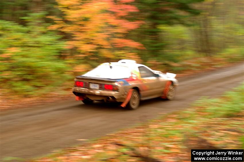 Kevin Schmidt / Kyle Roberts Mazda RX-7 on SS15, Double Trouble.